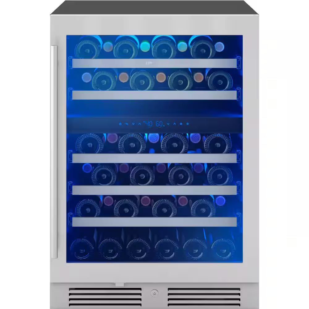 Presrv 24 In. 45-Bottle Dual Zone Wine Cooler