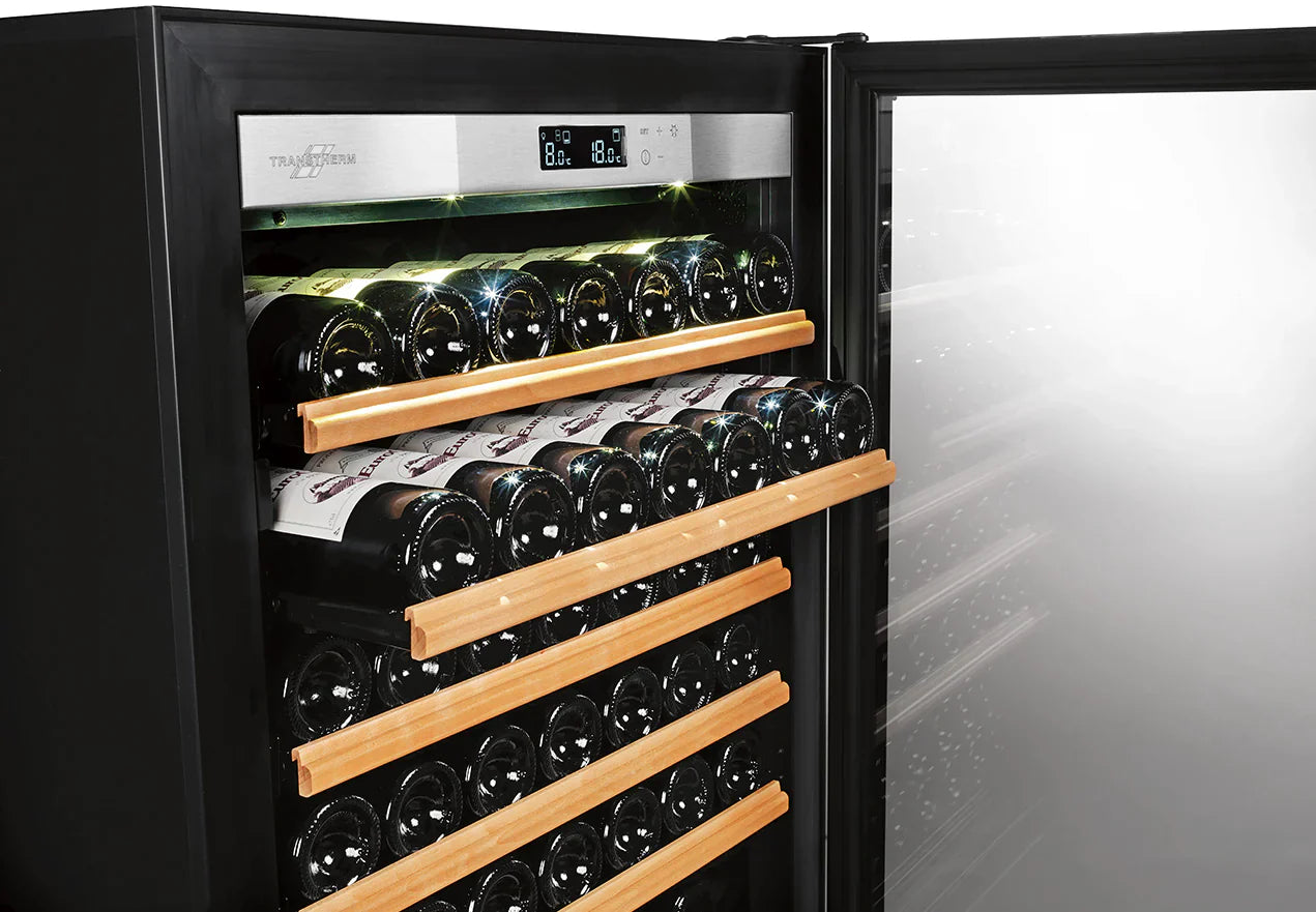 Transtherm Prestige Double Ermitage 364-Bottle Dual-Zone Wine Refrigerator