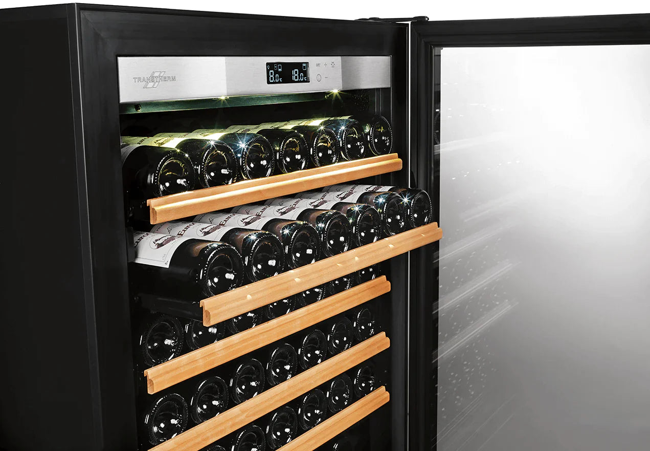Transtherm Prestige Double Loft 144-Bottle Dual-Zone Wine Cabinet
