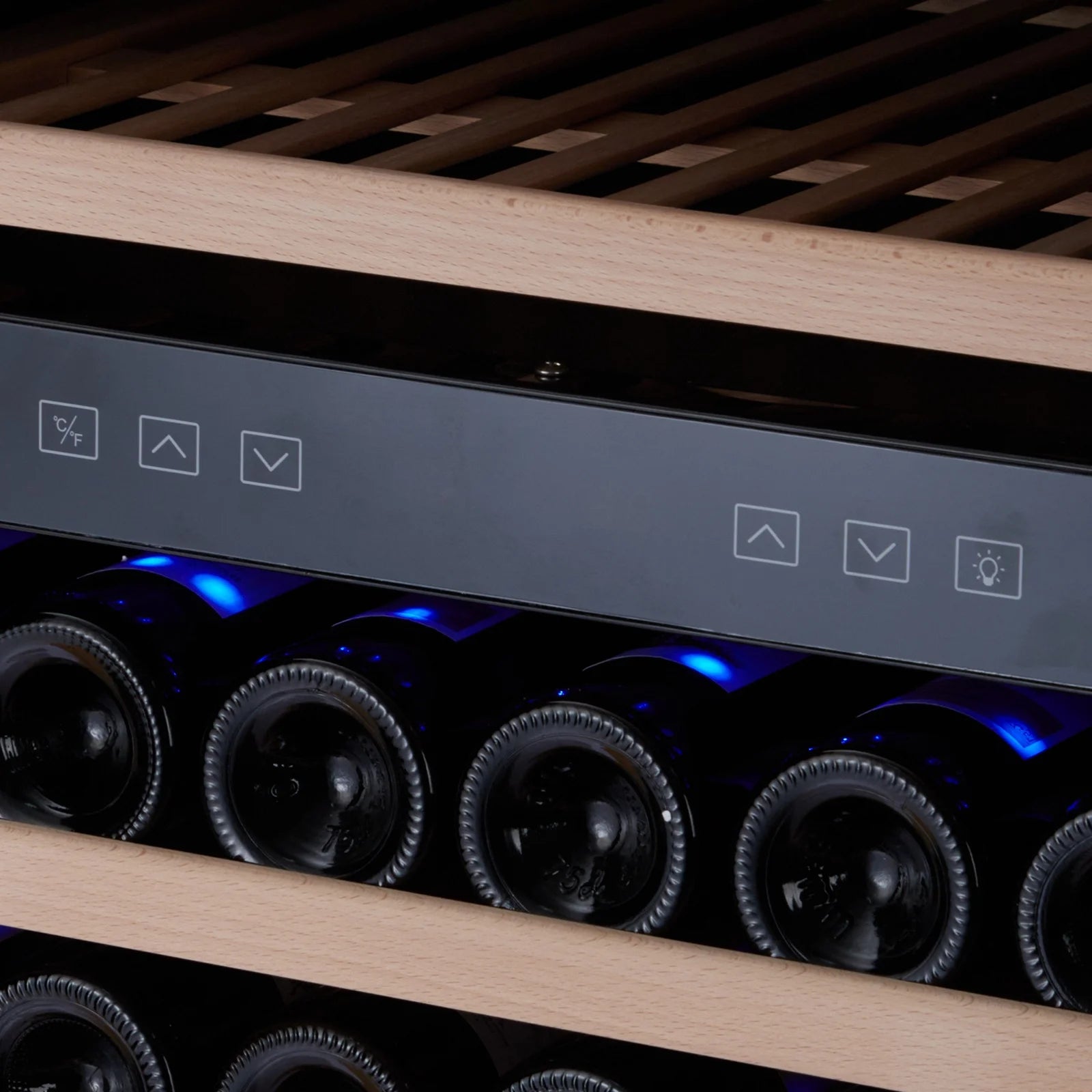 160 Bottle Large Wine Cooler Fridge, 24'' Dual Zone Stainless Steel Wine Refrigerator, Built-In Freestanding Wine Cellar, W/Lock&Temperature Control