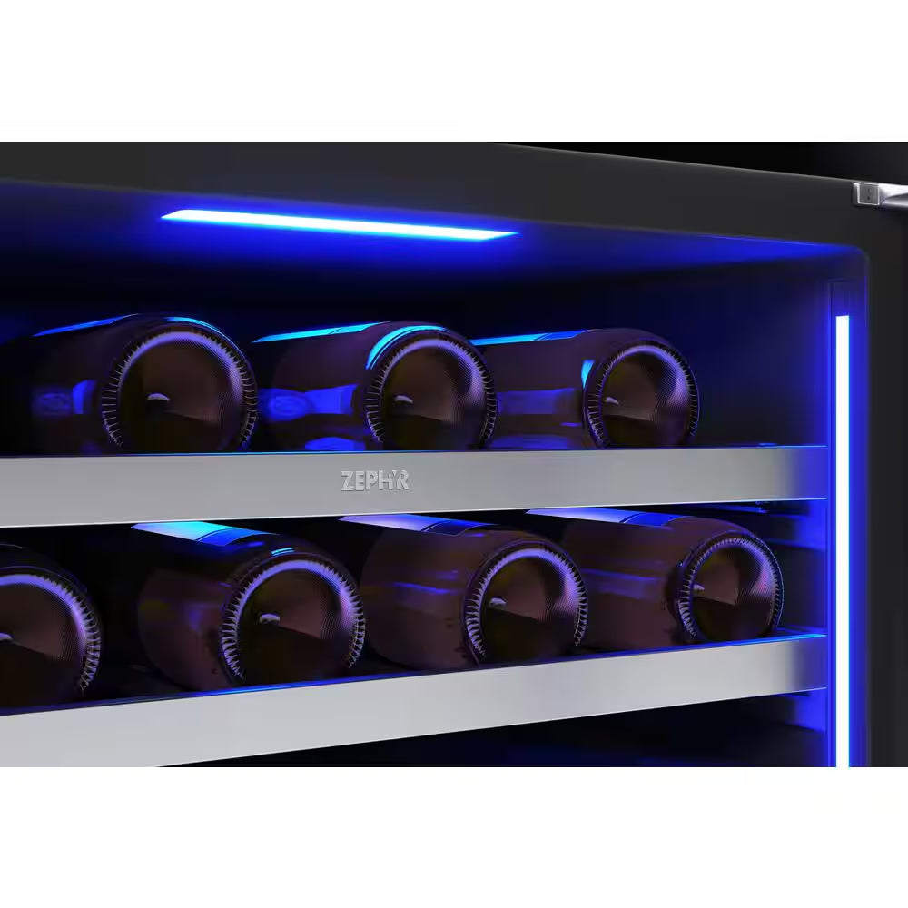Presrv 24 In. 45-Bottle Dual Zone Wine Cooler