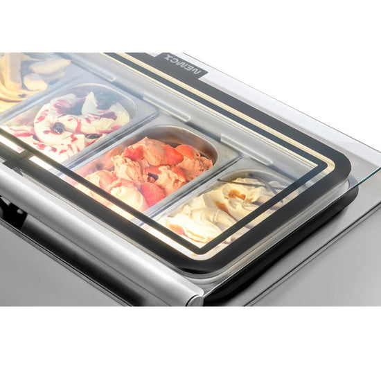 Nemox 4 Magic Pro 100 Countertop Gelato & Ice Cream Dipping Cabinet