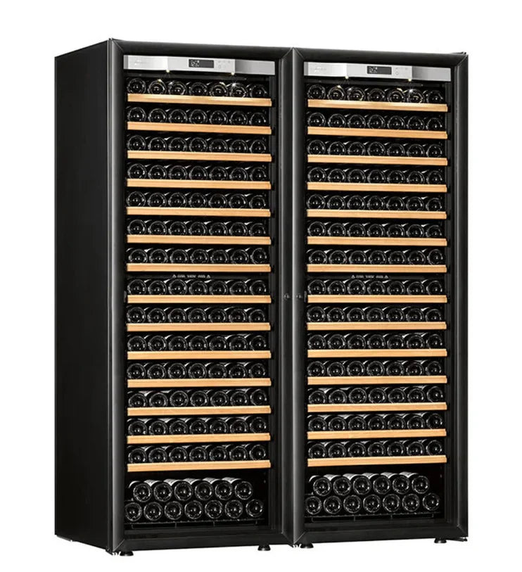 Transtherm Prestige Double Ermitage 364-Bottle Dual-Zone Wine Refrigerator