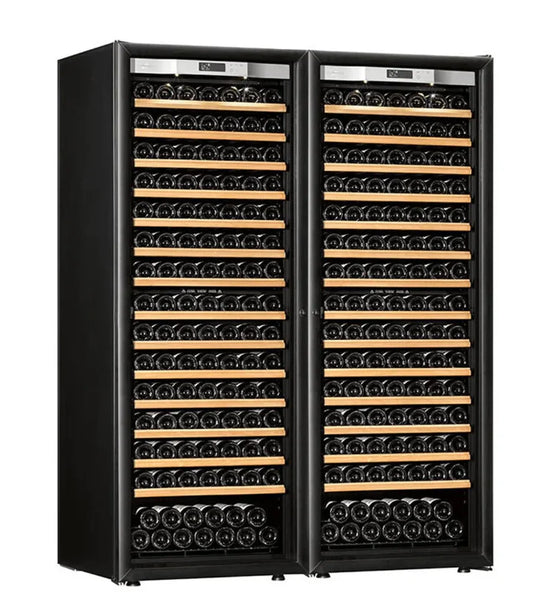 Transtherm Prestige Double Ermitage 364-Bottle Dual-Zone Wine Refrigerator