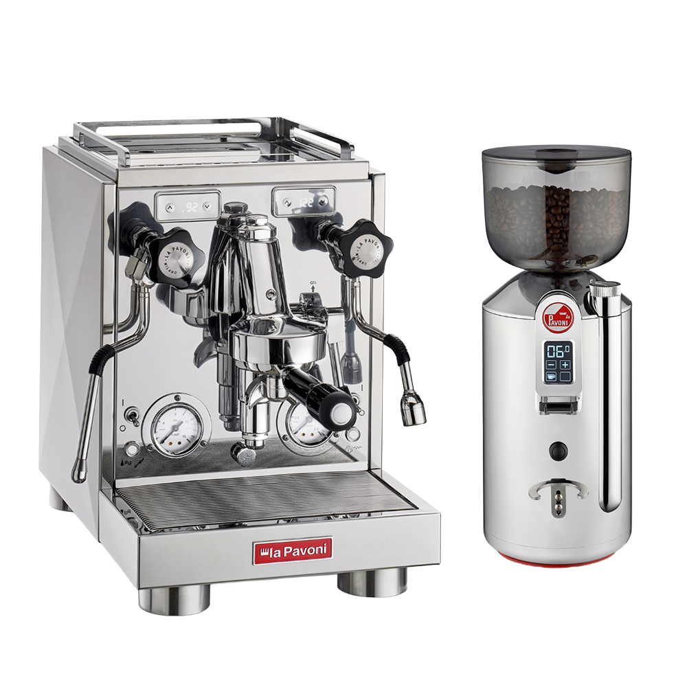 La Pavoni Botticelli Specialty and Cilindro Grinder Bundle
