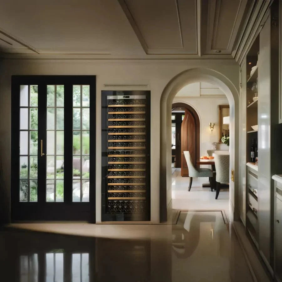 Transtherm Ermitage Single-Zone 182-Bottle Wine Refrigerator (Model ER1TGV3-013-US)