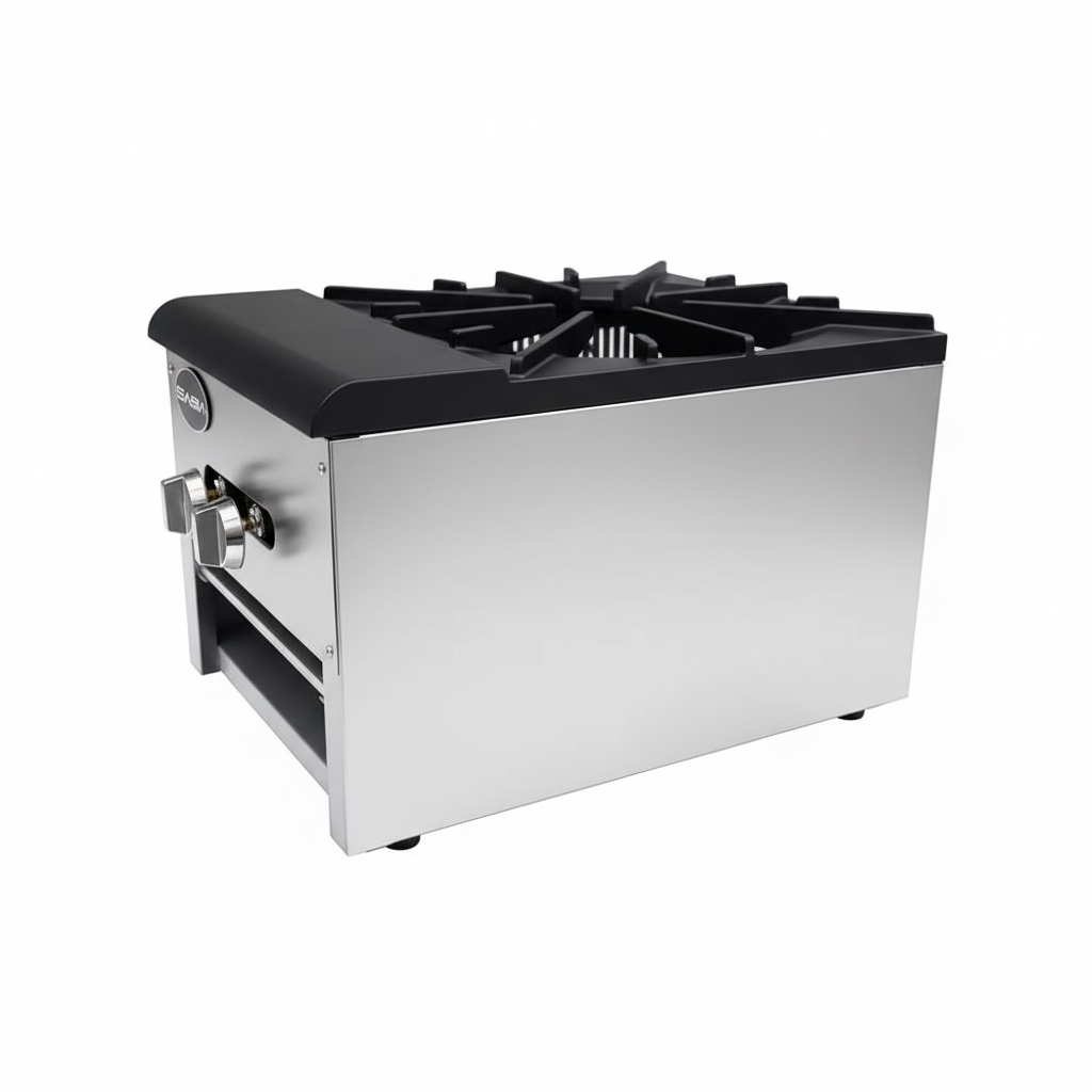 18 In. Commercial Single Burner Gas Cooktop Stock Pot